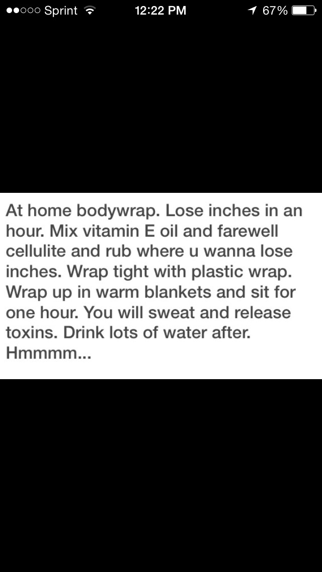 DIY: Homemade Body Wrap!!