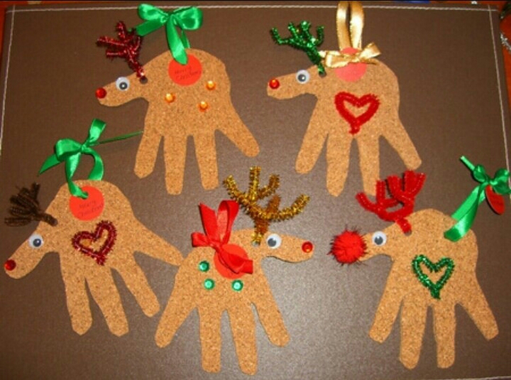 ⛄cute homemade kids Christmas crafts⛄⛄