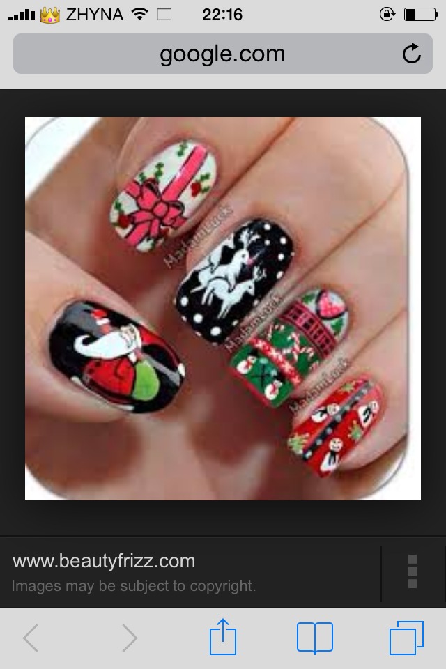 Christmas Nail Designs 