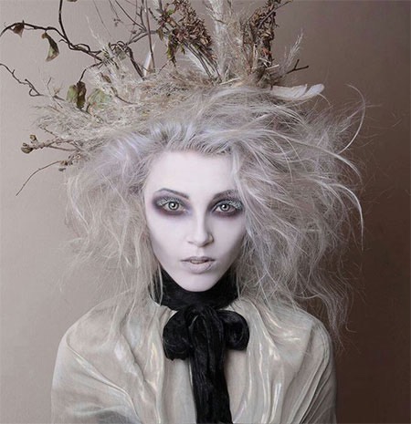 Totally Creepy Halloween Hairstyle Idea's
