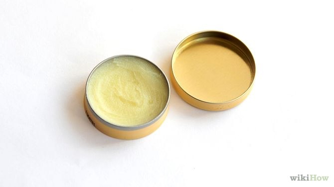 Lip balm. You need the type that goes gloopy when mixed, I used a pink one the first town I did this. 