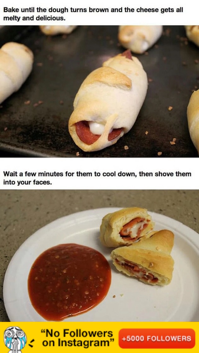 Pizza Crescent Rolls
