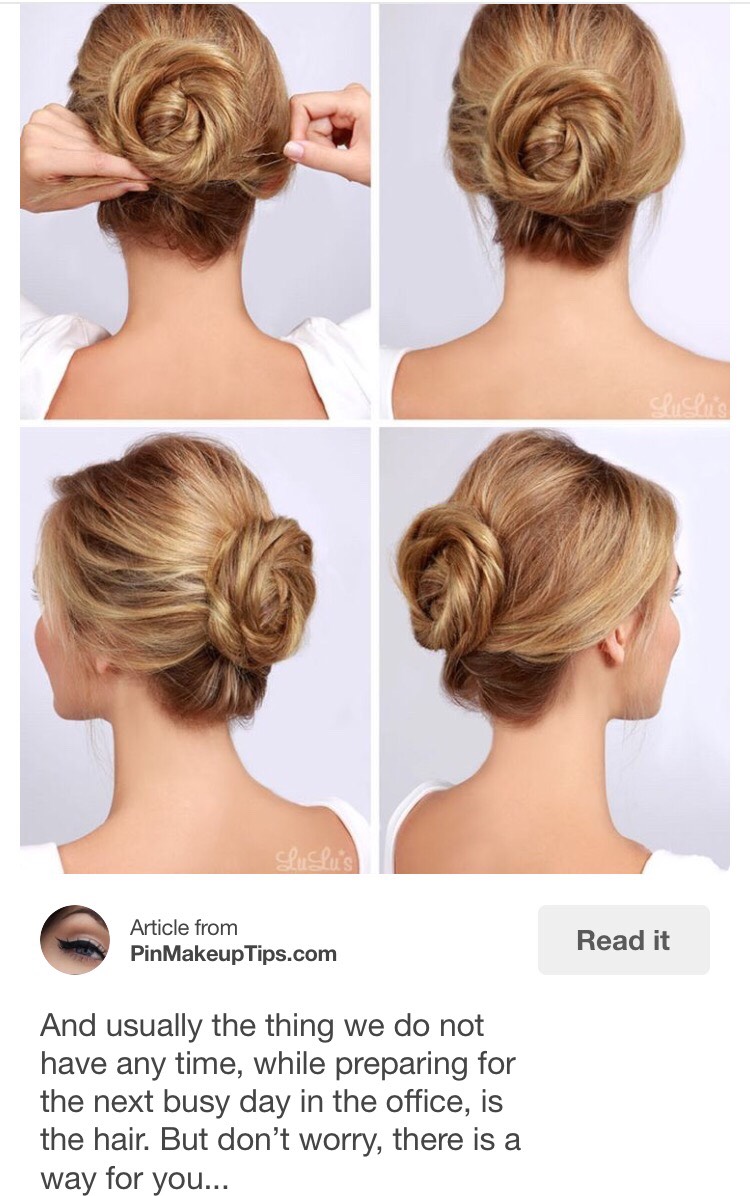 Hair Style For Work 