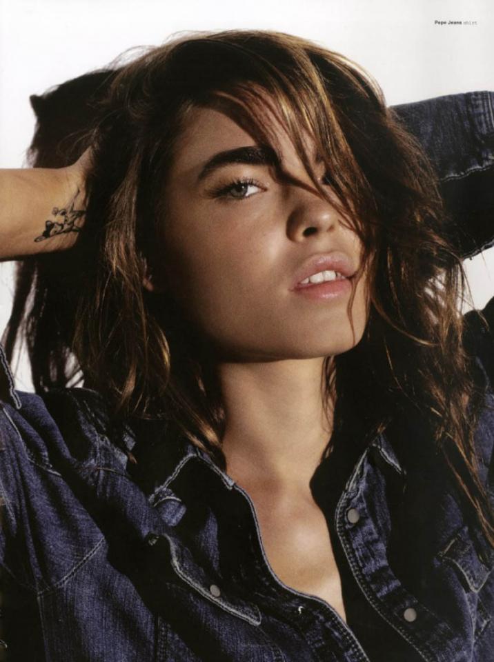 Guys think darker eyebrows are clownish and a little too intense.