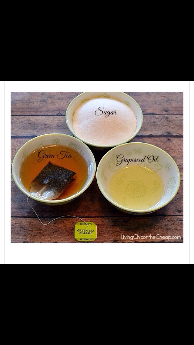 Green Tea Body Scrub #tip