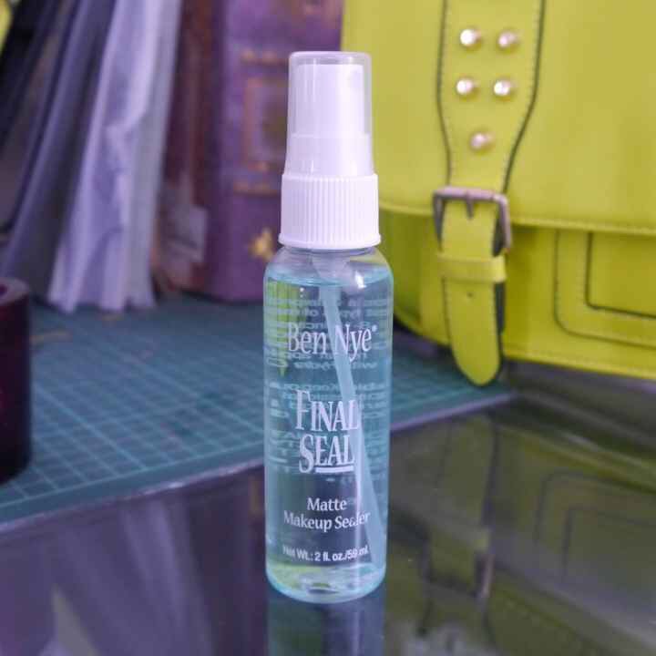 If you don’t want your makeup to move an inch, spend $11 on some Ben Nye Final Seal.