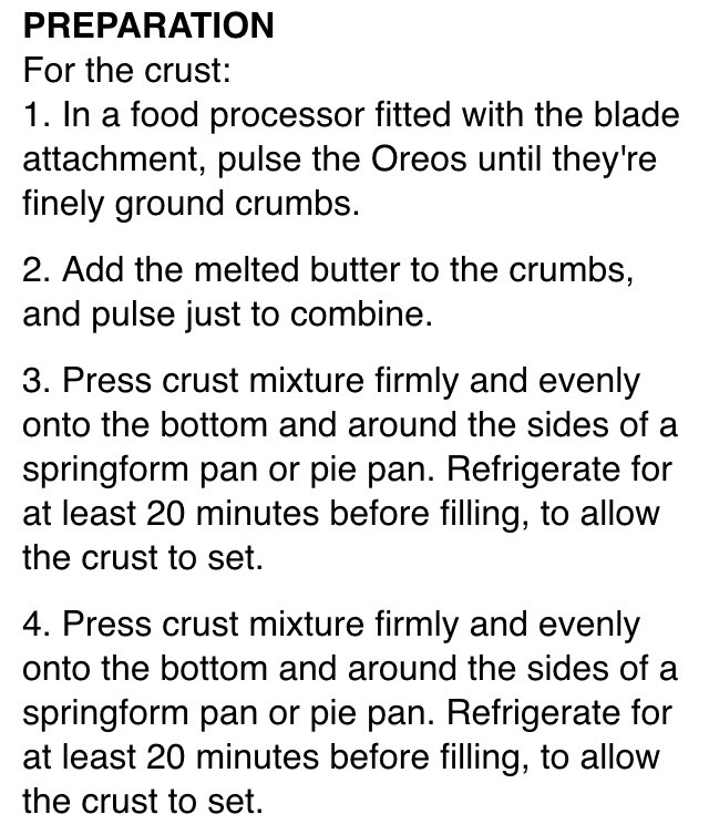 "No-Bake Nutella Pie With Oreo Crust" Yummy!