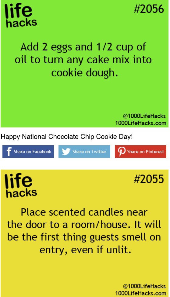 Some Day To Day Life Hacks 😉