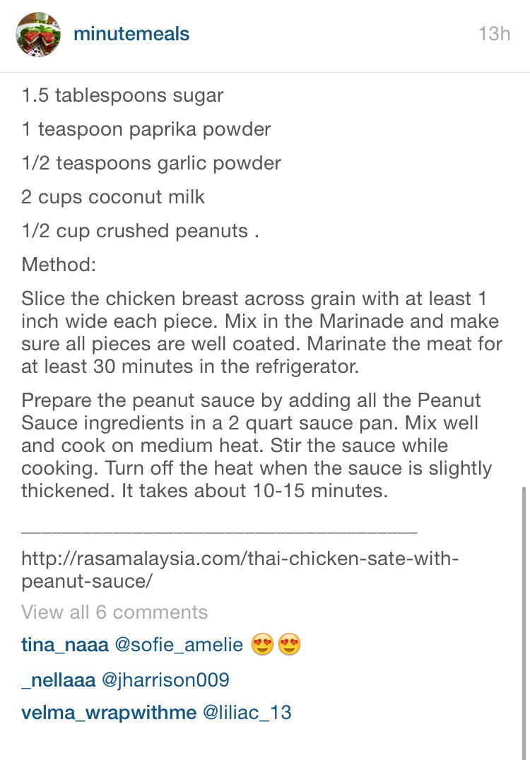 DIY Thai Chicken Satay With Peanut Butter Sauce 😋