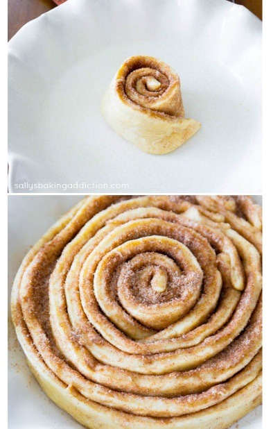 Giant Cinnamon Roll Cake Recipe 😱❤️