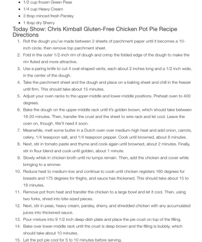 2 Gluten Free Chicken Pot Pie Recipes For The Soul 