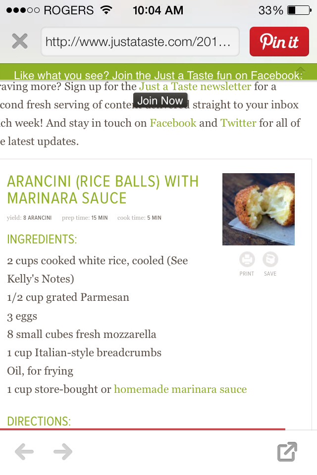 Homemade Arancini (fried Rice Balls) And Marinara Sauce!