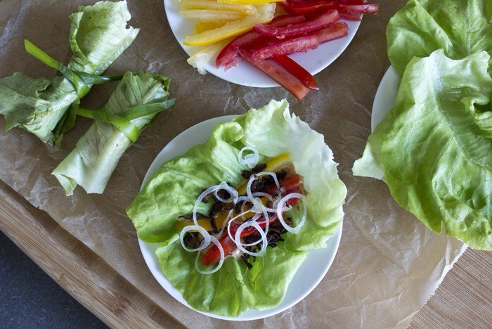 Chipotle Mushroom Lettuce Wraps

This vegan "BLT" gets flavor from shiitake mushrooms and an addictive chipotle mayonnaise!
