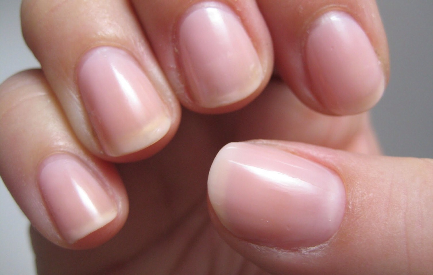 And in a month you will have nice healthy nails (you must do it every day and I don't promise you if this will work in a month it might work in a month and a bit )