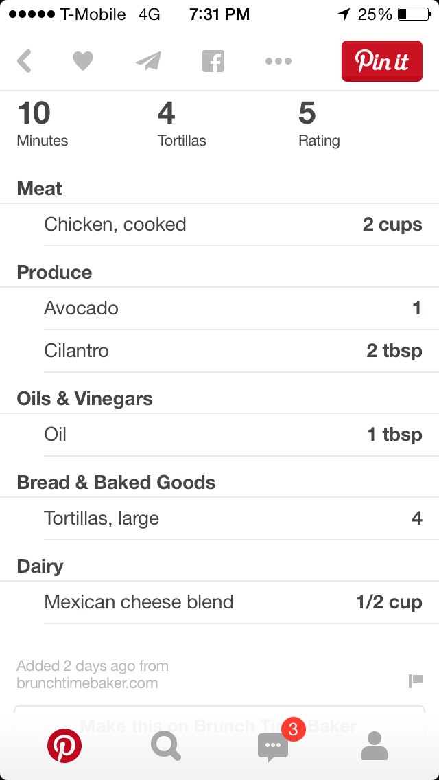 Healthy Chicken Burrito 