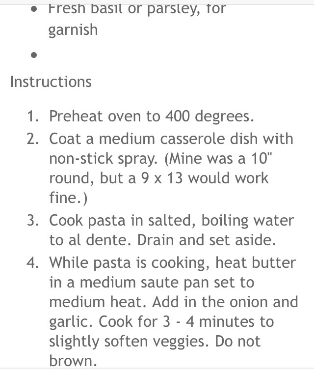 Chicken Spinach Bake Pasta 