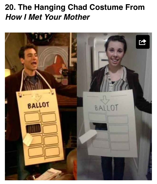 2⃣7⃣ Simple Costumes You Can Totally Make The Day Before Halloween! #HalloweenTip
