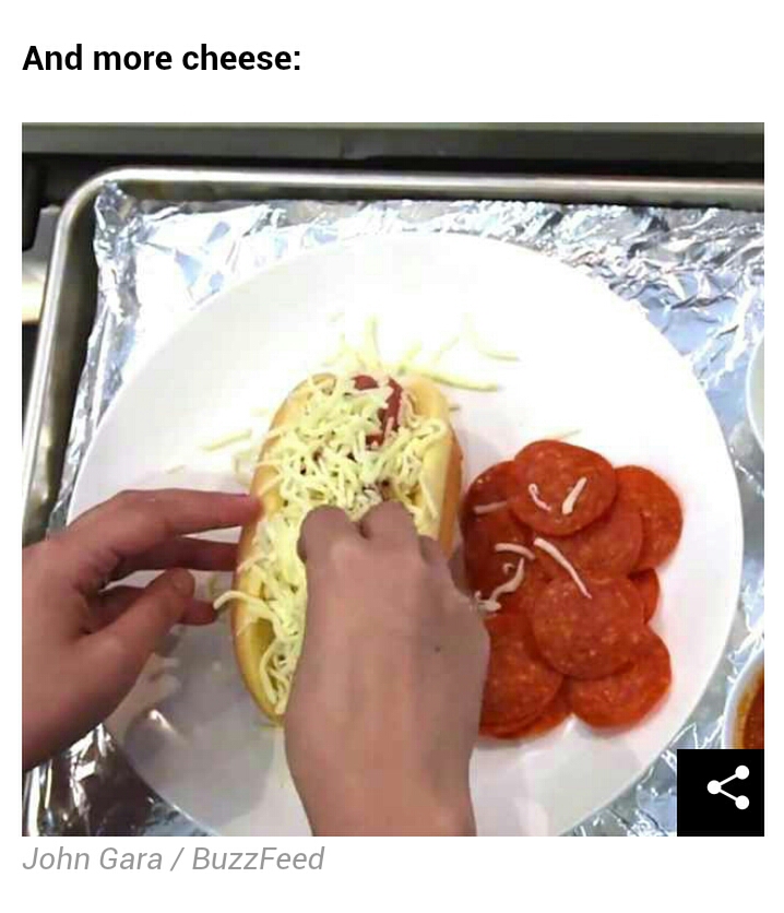 Double Stuffed Pizza Dog