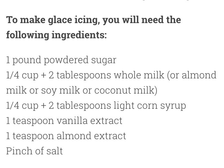 Biscuit Icing