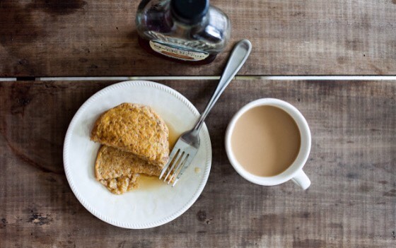 Clean Eating Cinnamon Sweet Potato Pancakes!