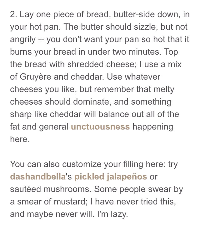 How to Make the Perfect Grilled Cheese Sandwich