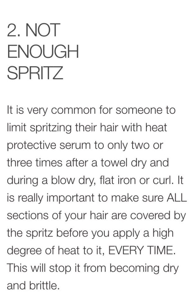 Mistakes You Are Probability Making When Applying Hair Products