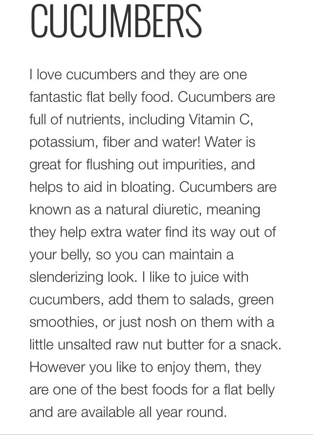 8 Flat Belly Foods To Eat This Summer!