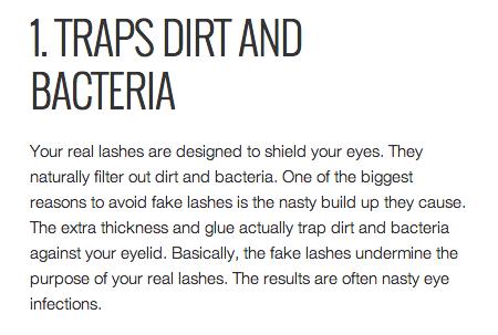 9 Reasons To Avoid Fake Lashes