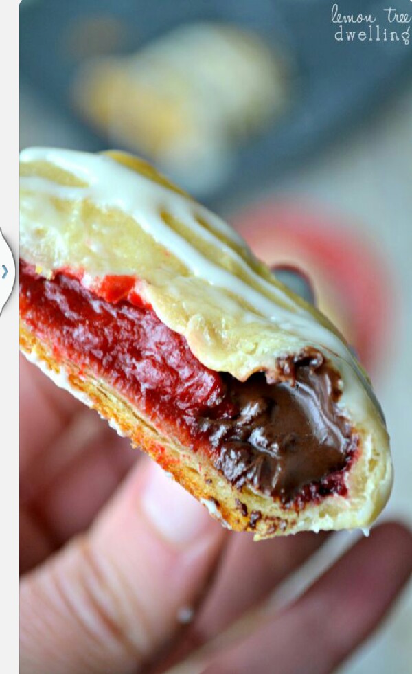 Red Velvet Chocolate Cheesecake Crescent Rolls!