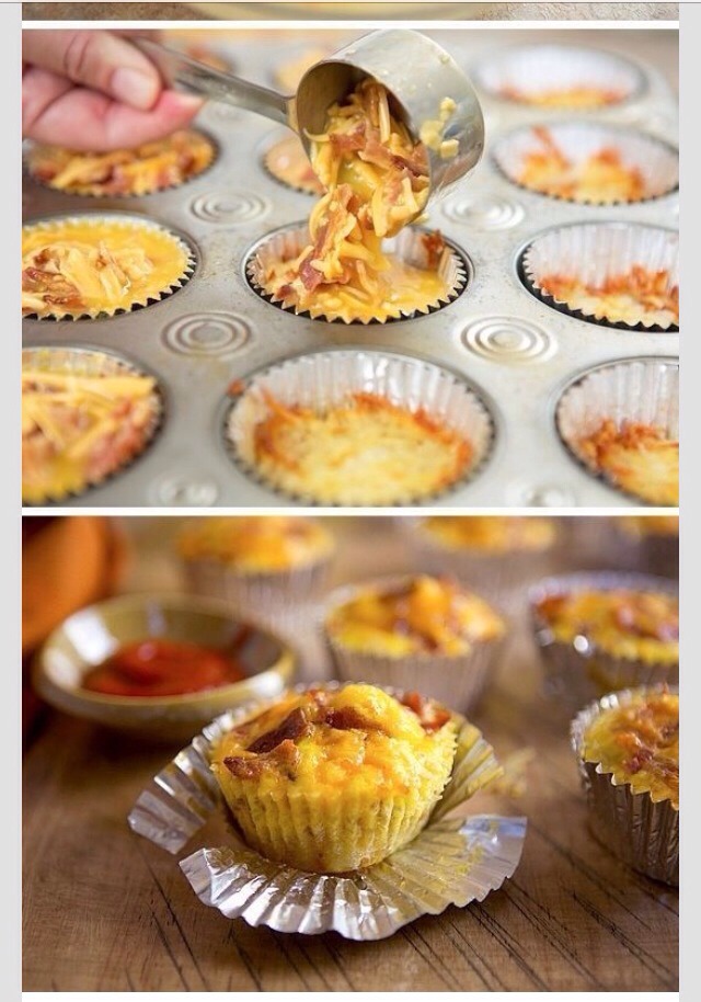 Breakfast Cupcakes