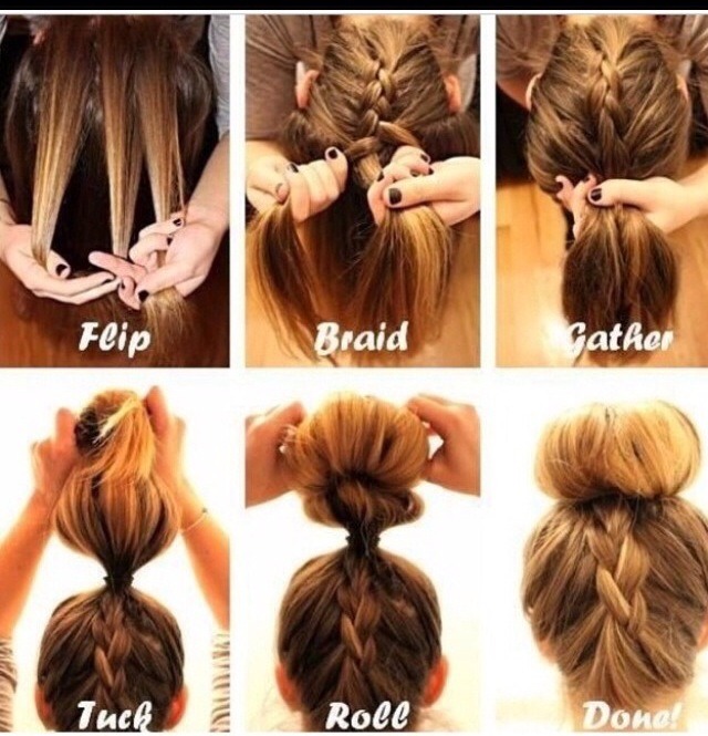 9 Cute Hair Styles Anyone Can Do In 2 Minutes Or Less. 