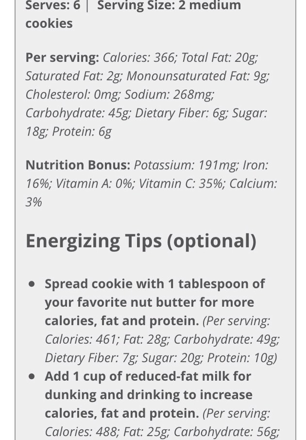 Apple Cinnamon Breakfast Cookies