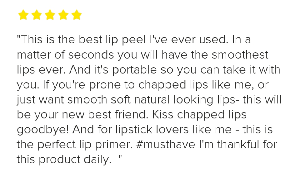 Don't Kiss With Chapped Lips! Have Silky Smooth lips with Aqua Reveal, it's SERIOUSLY the best!!