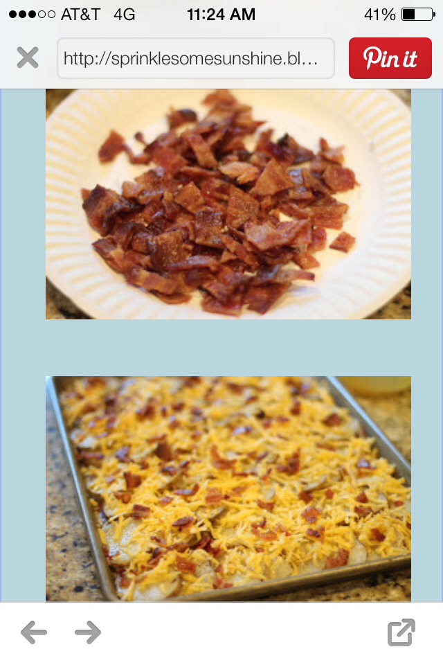 Cheesy Bacon Potatoa Bites