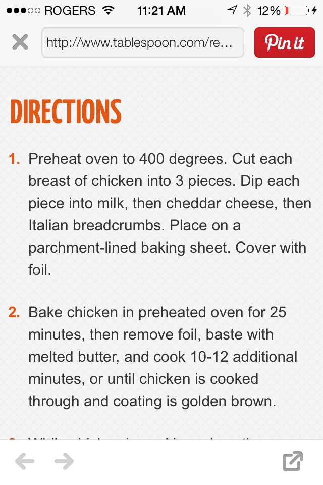 Crispy Cheddar Chicken