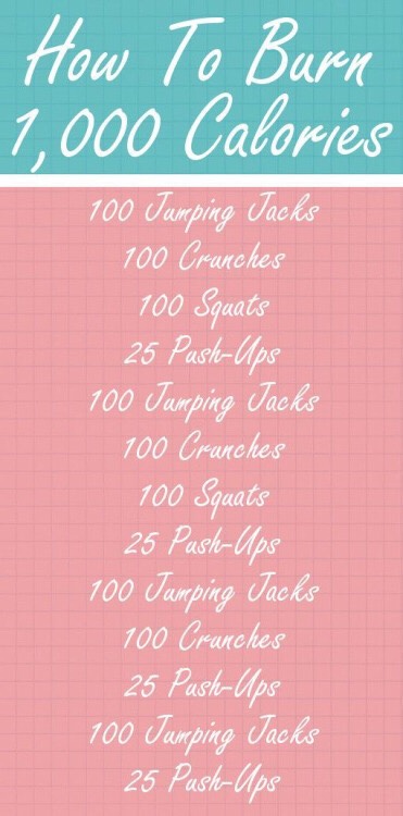 Lose 1000 Calories