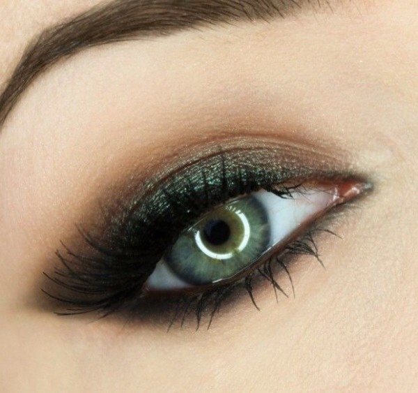 41. green smokey eye