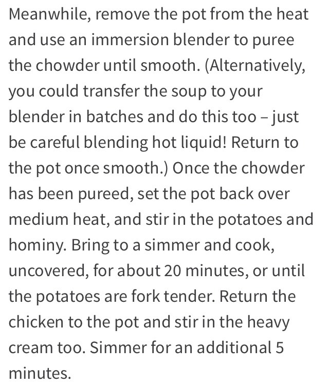 Spicy & Healthy Creamy Chipotle Chicken Soup 