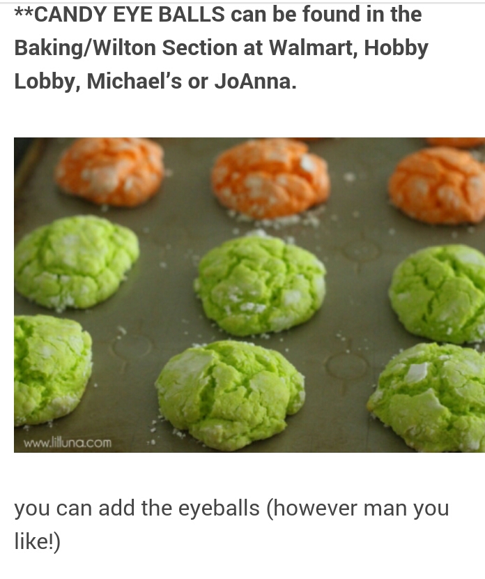 ULTIMATE OOYE GOOEY MONSTER EYE COOKIES