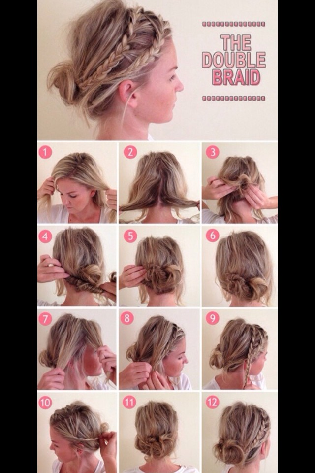 Easy Five Minute hair Styles 🌼🚺🙈
