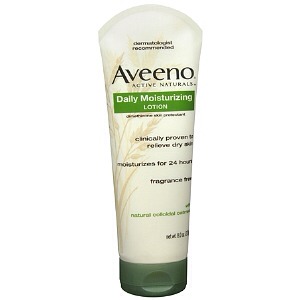 Aveeno Daily Moisturizing Lotion

If you prefer more of a light texture on your skin the Aveeno would be a great pick for you. The colloidal oatmeal sooths red and irritated skin and the texture is so light you will hardly notice you have it on.
 Get it at Aveeno $6.99 (travel size 8 oz)
