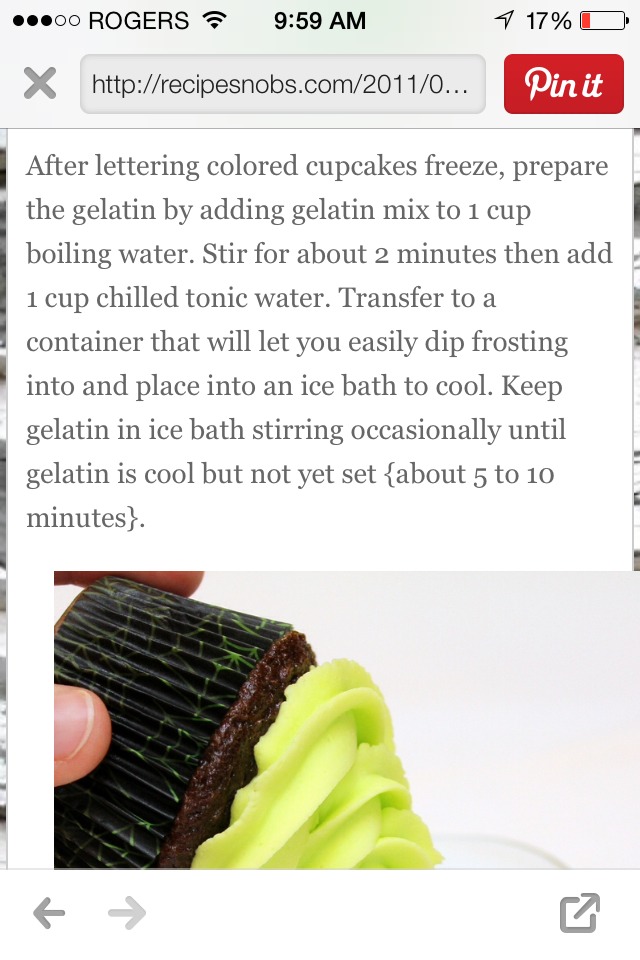 Use Tonic Water To Make Frosting Glow! Check Out The Recipe Here!