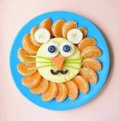 Adorable Ideas To Serve Fruits And Veggies To Kids. 