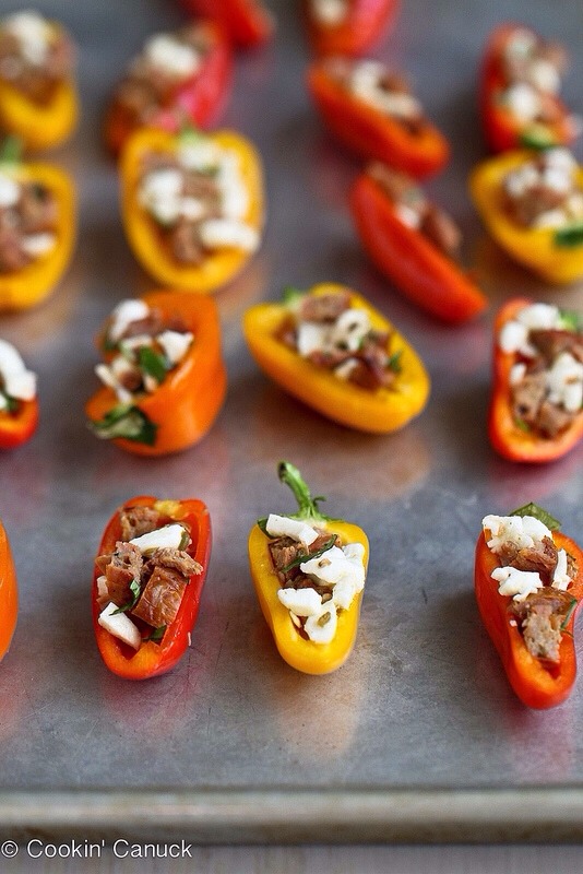 -> Turn the grill to medium heat.
-> Cut the peppers in half lengthwise and remove the membranes and seeds. 
-> Place the peppers in a bowl and toss with the olive oil.