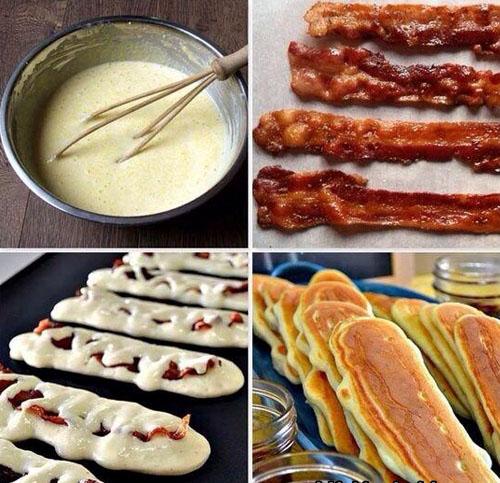 BACON PANCAKES