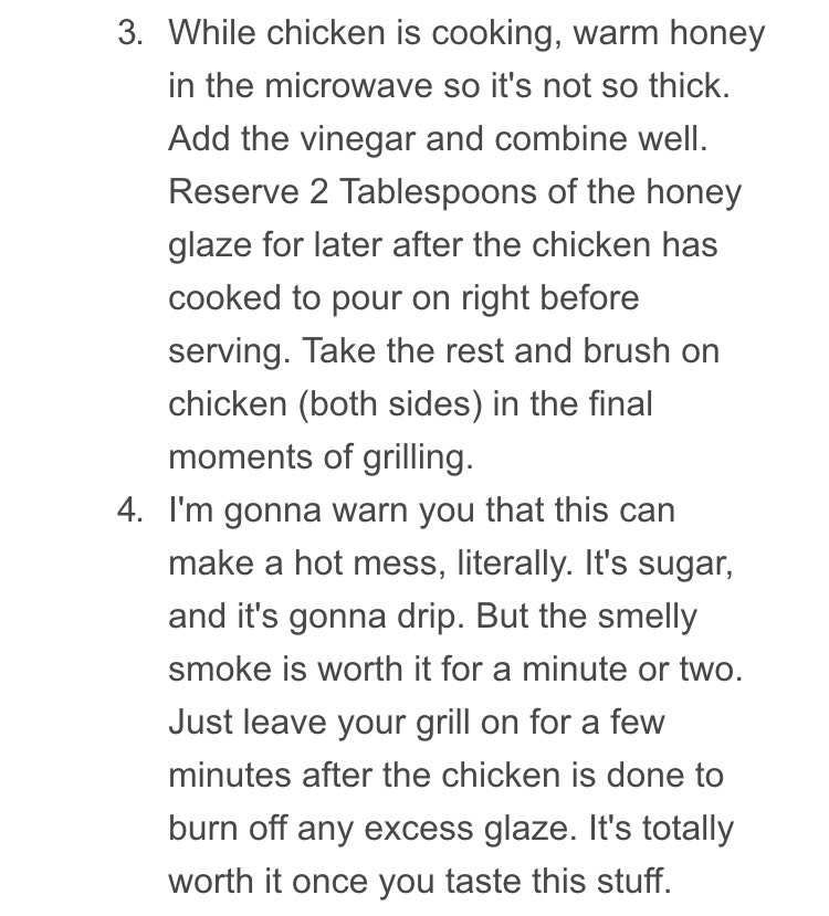 Spicy Honey Chicken!!