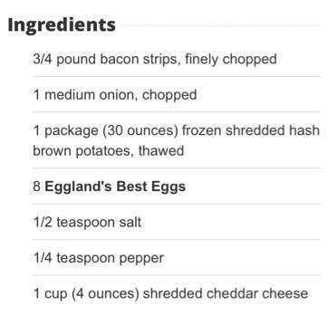 Shepherd's Breakfast