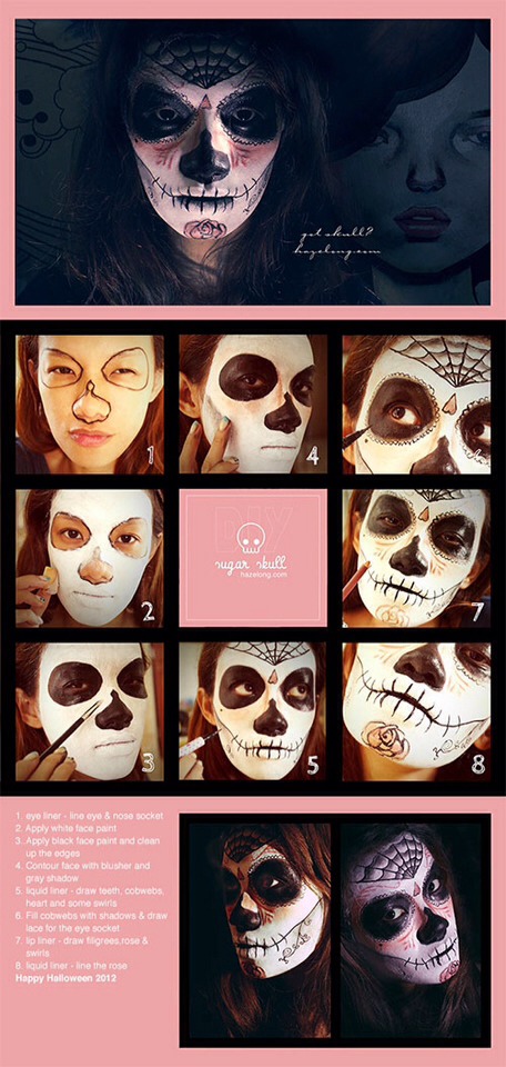 Easy Halloween Makeup Tutorials! #HalloweenTip