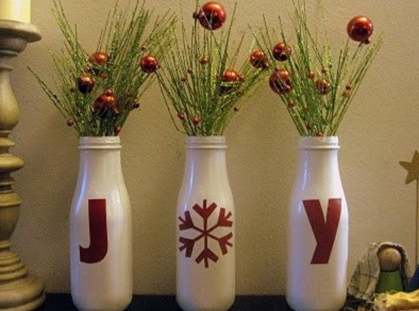Paint away! Use the bottles as amazing decorations!