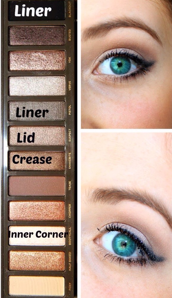 Naked 2 makeup ideas. simple and easy to the point system
